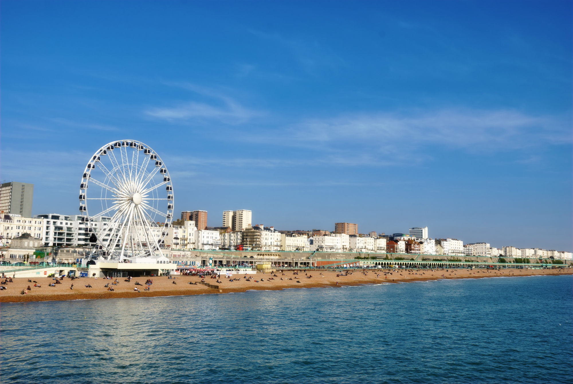10 cose da vedere a Brighton lungomare di Brighton con ruota panoramica